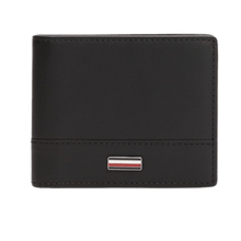 Carica l'immagine nel visualizzatore di Gallery, Tommy Hilfiger Portafogli bifold Corporate in pelle Black - STANGA Pelletteria