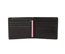 Carica l'immagine nel visualizzatore di Gallery, Tommy Hilfiger Portafogli bifold Corporate in pelle Black - STANGA Pelletteria