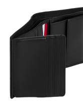 Carica l'immagine nel visualizzatore di Gallery, Tommy Hilfiger Portafogli Trifold Corporate in Pelle Nero - STANGA Pelletteria