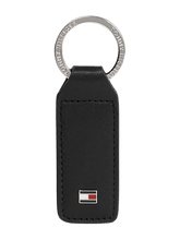 Carica l'immagine nel visualizzatore di Gallery, Tommy Hilfiger Set Regalo Portafogli e Portachiavi in Pelle Nero - STANGA Pelletteria