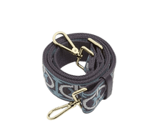 Carica l'immagine nel visualizzatore di Gallery, Tracolla Nastro Coccinelle Monogram Tricolor Multi Artic/Pru - STANGA Pelletteria