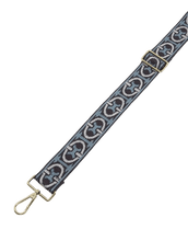 Carica l'immagine nel visualizzatore di Gallery, Tracolla Nastro Coccinelle Monogram Tricolor Multi Artic/Pru - STANGA Pelletteria