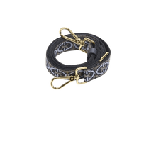 Carica l'immagine nel visualizzatore di Gallery, Tracolla Nastro Coccinelle Monogram Tricolor Multi Azul/Midnight Blue - STANGA Pelletteria