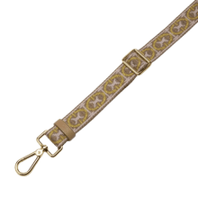 Carica l'immagine nel visualizzatore di Gallery, Tracolla Nastro Coccinelle Monogram Tricolor Multi Soleado/Skin - STANGA Pelletteria
