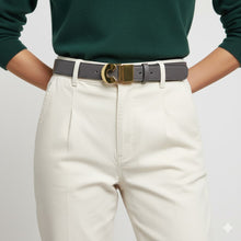 Carica l'immagine nel visualizzatore di Gallery, Coccinelle Cintura Logo C Reversibile Ardesia / Power Pink