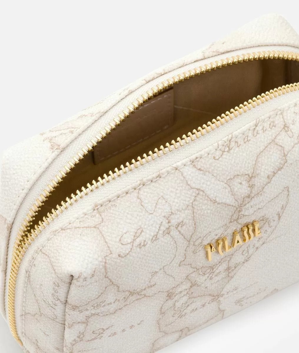 Alviero Martini 1^ A Classe Beauty Case Piccolo Bianco M040