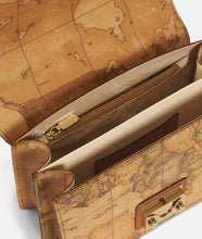 Carica l'immagine nel visualizzatore di Gallery, Alviero Martini 1^ A Classe Tracollina Con Patta E Chiusura Geo Classic E024 - STANGA Pelletteria