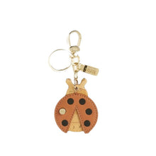 Carica l'immagine nel visualizzatore di Gallery, Alviero Martini 1^ Classe Geo Classic Portachiavi Coccinella - STANGA Pelletteria