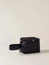 Carica l'immagine nel visualizzatore di Gallery, Borbonese Cosmetic Case Con Maniglia Small Dark Black - STANGA Pelletteria