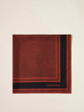 Carica l&#39;immagine nel visualizzatore di Gallery, Borbonese Foulard in Seta Classico 90x90 Tabasco - STANGA Pelletteria
