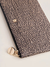 Carica l'immagine nel visualizzatore di Gallery, Borbonese Portadocumenti Op Natural-Black - STANGA Pelletteria