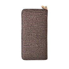 Carica l'immagine nel visualizzatore di Gallery, Borbonese Portafoglio Large Op Natural/Black - STANGA Pelletteria