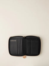 Carica l'immagine nel visualizzatore di Gallery, Borbonese Portafoglio Zip Around Medium Dark Black - STANGA Pelletteria