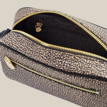 Carica l'immagine nel visualizzatore di Gallery, Borbonese Tracolla Eco Line Small Op/Nat Nero - STANGA Pelletteria