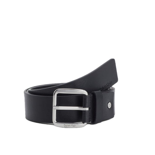 Calvin Klein Cintura In Pelle Black - STANGA Pelletteria