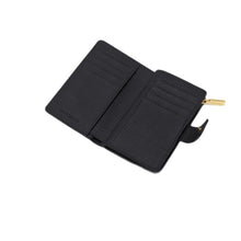 Carica l'immagine nel visualizzatore di Gallery, Coccinelle Portafoglio Metallic Soft Nero - STANGA Pelletteria