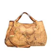 Carica l'immagine nel visualizzatore di Gallery, Geo Classic Borsa Grande a Mano Alviero Martini 1^ Classe N147 - STANGA Pelletteria