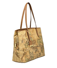 Carica l'immagine nel visualizzatore di Gallery, Geo Classic Borsa Grande a Spalla da Lavoro Alviero Martini 1^Classe - STANGA Pelletteria