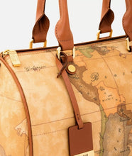 Carica l'immagine nel visualizzatore di Gallery, Geo Classic Borsa Media a Bauletto Alviero Martini 1^A Classe - STANGA Pelletteria