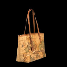 Carica l'immagine nel visualizzatore di Gallery, Geo Classic Borsa shopping media Alviero Martini 1^ Classe - STANGA Pelletteria