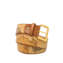 Carica l'immagine nel visualizzatore di Gallery, Geo Classic Cintura con fibbia metallica A275 Alviero Martini 1^ Classe - STANGA Pelletteria