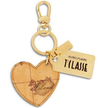 Carica l'immagine nel visualizzatore di Gallery, Geo Classic Portachiavi Cuore Alviero Martini 1^ Classe - STANGA Pelletteria