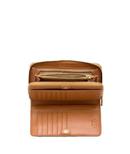 Carica l'immagine nel visualizzatore di Gallery, Geo Classic Portafogl Grande con Zip Alviero Martini 1^A Classe - STANGA Pelletteria