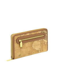 Carica l'immagine nel visualizzatore di Gallery, Geo Classic Portafogli grande con zip e tasca Alviero Martini 1^A Classe - STANGA Pelletteria