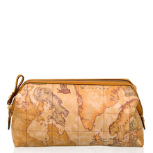 Carica l'immagine nel visualizzatore di Gallery, Geo Soft Beauty Case Medio a Trapezio Alviero Martini 1^ Classe - STANGA Pelletteria