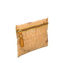 Carica l'immagine nel visualizzatore di Gallery, Geo Soft Pochette portatutto con zip Alviero Martini 1^A Classe - STANGA Pelletteria