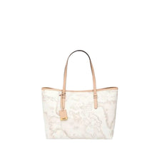 Carica l'immagine nel visualizzatore di Gallery, Geo White Borsa Shopping Grande Alviero Martini 1^A Classe - STANGA Pelletteria
