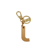 Carica l'immagine nel visualizzatore di Gallery, Lettera J Portachiavi Geo White Alviero Martini 1^A Classe P00J - STANGA Pelletteria