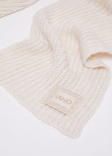 Carica l'immagine nel visualizzatore di Gallery, Liu Jo Sciarpa in Misto Lana Bianco Lana - STANGA Pelletteria