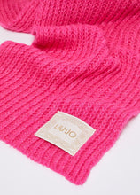 Carica l'immagine nel visualizzatore di Gallery, Liu Jo Sciarpa in Misto Lana Deep Pink - STANGA Pelletteria