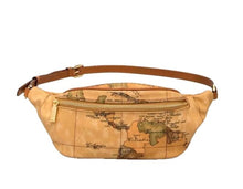 Carica l'immagine nel visualizzatore di Gallery, Marsupio con Fibbia Logata Alviero Martini 1^ Classe - STANGA Pelletteria