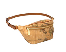 Carica l'immagine nel visualizzatore di Gallery, Marsupio con Fibbia Logata Alviero Martini 1^ Classe - STANGA Pelletteria