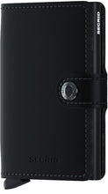 Carica l'immagine nel visualizzatore di Gallery, Miniwallet Matte Black Secrid - STANGA Pelletteria