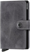 Carica l'immagine nel visualizzatore di Gallery, Miniwallet Vintage Grey-Black Secrid - STANGA Pelletteria