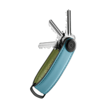 Carica l'immagine nel visualizzatore di Gallery, Orbitkey Portachiavi Leather Sea Foam - STANGA Pelletteria