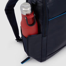 Carica l'immagine nel visualizzatore di Gallery, Piquadro Computer Backpack 14" With iPad® Compartment Nero - STANGA Pelletteria
