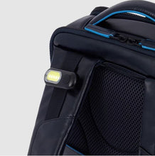 Carica l'immagine nel visualizzatore di Gallery, Piquadro Computer Backpack 14" With iPad® Compartment Nero - STANGA Pelletteria