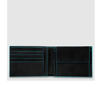Carica l'immagine nel visualizzatore di Gallery, Piquadro Portafoglio uomo con porta monete Blue Square Nero PU257B2R - STANGA Pelletteria