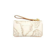 Carica l'immagine nel visualizzatore di Gallery, Pochette Martini 1^ Classe Geo White a Mano M026 - STANGA Pelletteria