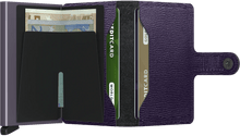Carica l'immagine nel visualizzatore di Gallery, Secrid Miniwallet Crisple Purple - STANGA Pelletteria