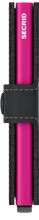 Carica l'immagine nel visualizzatore di Gallery, Secrid Miniwallet Matte Black-Fucsia - STANGA Pelletteria