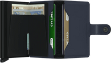 Carica l'immagine nel visualizzatore di Gallery, Secrid Miniwallet Matte Night Blue - STANGA Pelletteria