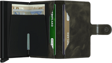 Carica l'immagine nel visualizzatore di Gallery, Secrid Miniwallet Vintage Olive-Black - STANGA Pelletteria