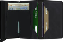 Carica l'immagine nel visualizzatore di Gallery, Slimwallet Vintage Black Secrid - STANGA Pelletteria