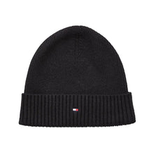 Carica l'immagine nel visualizzatore di Gallery, Tommy Hilfiger Set Regalo Essential con Sciarpa e Berretto Nero AM0AM10356 - STANGA Pelletteria