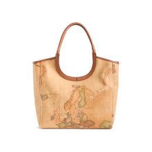 Carica l'immagine nel visualizzatore di Gallery, Alviero Martini 1^A Classe Borsa Shopping Sagomata Geo Classic
